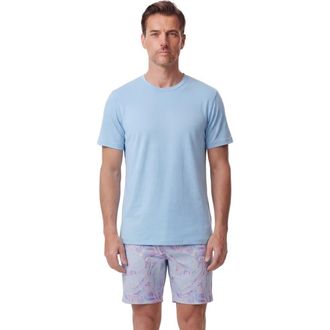 Lords of Harlech Marakesh Paisley Mens Flat Front Short in Marakesh Paisley Helio at Nordstrom, Size 40