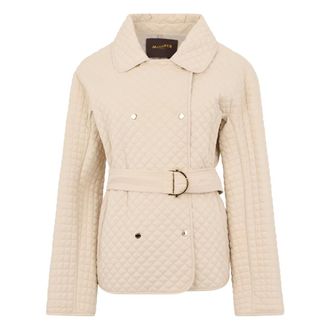 Moorer Winter Jackets, female, Beige, Size: XS Suray Jacket