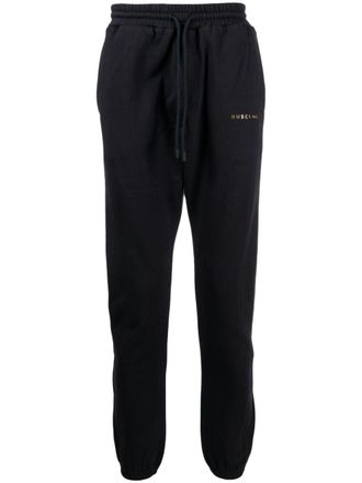 Buscemi logo-print cotton track pants - men - Cotton - S - Black