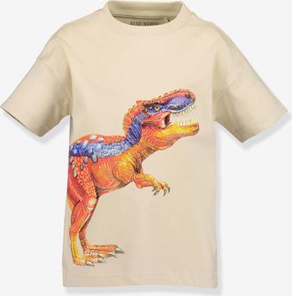 Blue Seven T-Shirt gef&auml;hrlicher Dino Jungen BLUE SEVEN wollwei&szlig;