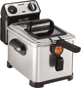 T-fal friggitrice semi-professionale 4l 3000w acciaio inox/nero - FR519170 - tefal