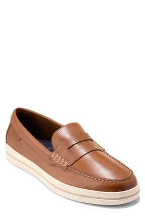 Cole Haan Pinch Weekend Penny Loafer in British Tan /Angora at Nordstrom, Size 10.5