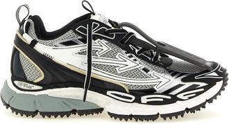 Off-white Black Lace-up Sneakers
