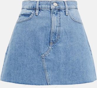 Frame Denim Le High N Tight denim miniskirt