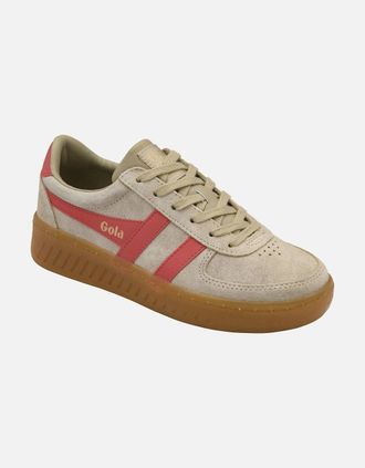 Gola Womens Grandslam Suede Womens Trainers - Tan - Size: 6