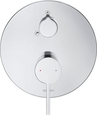 Duravit Duravit - D-neo Mezclador Monomando De Ba&ntilde;o Oculto, 2 Consumidores