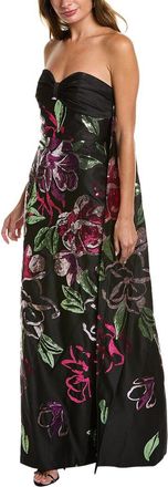 Marchesa Strapless Gown