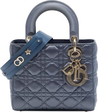 Dior Pre-owned Dior Small Satin Cannage My ABCDior Lady Satchel Ladies L13YZ5GUXC419XBW
