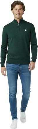 Jack Wills Heren Trui met trechterhals (Dennenmarmel)