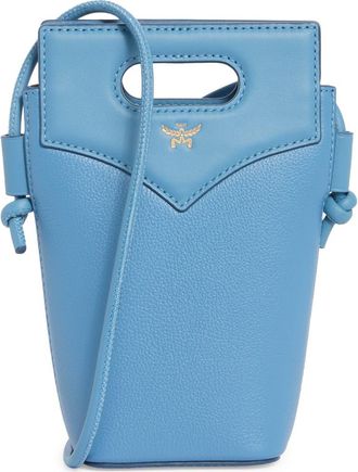 MCM Diamond Flat Bag in Blue Heaven at Nordstrom Rack