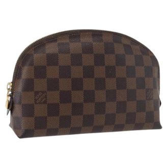 Louis Vuitton Pre-owned Damier Ebene Pouch - - Pre-owned - Donna - Marrone - ONE SIZE