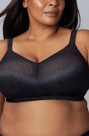 Wacoal Back Appeal Wire Free Bra in Black at Nordstrom, Size 34I