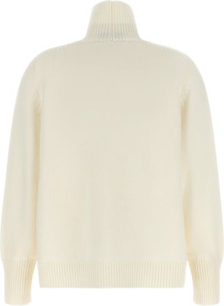 Fabiana Filippi Virgin Wool Turtleneck Sweater - Cream