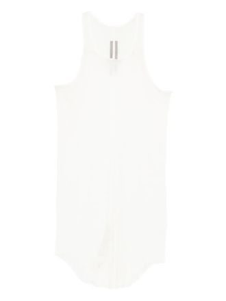 Rick Owens Basic Rib tank top - White
