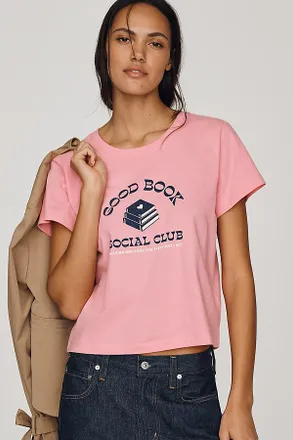 Maeve Evelyn Perfect Cotton Tee by Maeve
