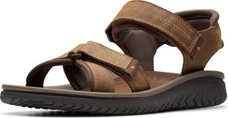 Clarks Mens Casual Sport Sandal, Beeswax Leather, 11 UK