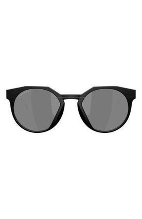 Oakley 52mm Prizm Round Sunglasses in Matte Black at Nordstrom Rack