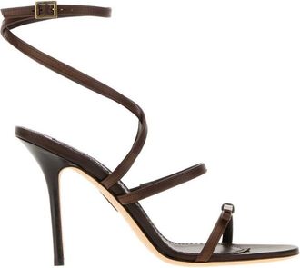 Dsquared2 Black Solid Chocolate Heels