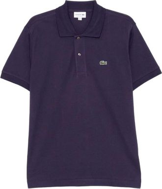 Lacoste Polo Shirts - Heren - Polos - Paars - M - Katoen - Tops