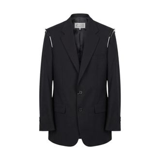 Maison Margiela Jacket - male - Maison Margiela - Blazers - Black - M - Jackets