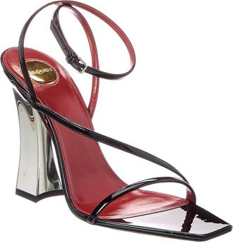 Saint Laurent Zora 110 Patent Sandal