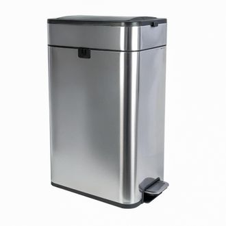 Maul Cubos De Basura Con Pedal Maul Maulwing 40 Litros Acero Inoxidable