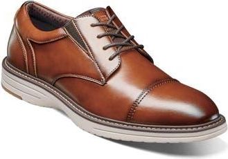 Nunn Bush Gates Cap Toe Derby in Cognac Multi at Nordstrom Rack, Size 11.5