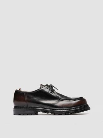 Officine Creative Volcov 009 Leather Derby Shoes in Green at Nordstrom, Size 41