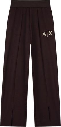 A|X Armani Exchange Wide Broeken - Dames - Wijde Broeken - Zwart - M - Broeken