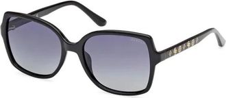 Guess Zonnebrillen - Dames - Zonnebrillen - Zwart - 55 MM - Accessoires