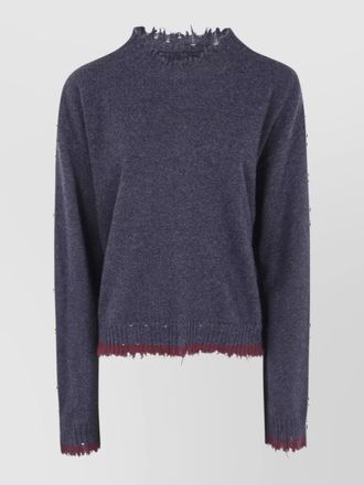 Uma Wang cashmere long sleeve sweatshirt