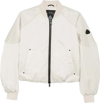 Moose Knuckles Drift Satin Bomberjack - Dames - Jassen - Beige - Maat: S Satijn