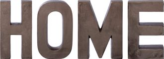 Schubiger M&ouml;bel Schriftzug Home, Anthrazit H: 30 cm