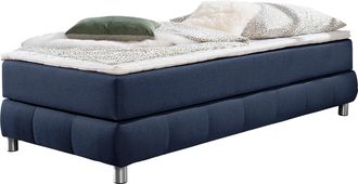 ANDAS Boxspringbett »Salo« Ohne Kopfteil, inkl. Topper, auch in Überlänge 220 cm