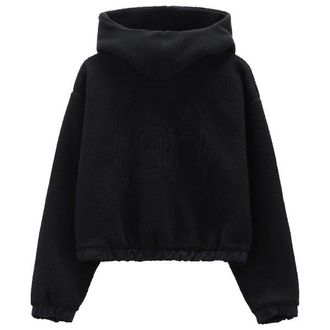 F.lli Campagnolo Sweat Fix Hood Hoodie f&uuml;r Damen | schwarz