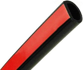 OEM Junta Para Puerta De Coche - Cinta Adhesiva De Goma Con Forma De D Peque&ntilde;a, Longitud 8 Metros/315 Para Coche