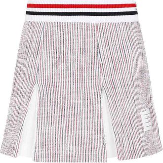 Thom Browne Mini Box Pleated Skirt