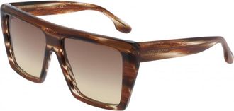 Victoria Beckham Womens VB686S 56 15228 Sunglasses - Brown - One Size