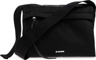 Jil Sander Shoulder Bags, male, Black, Size: ONE SIZE Soft Messenger MD