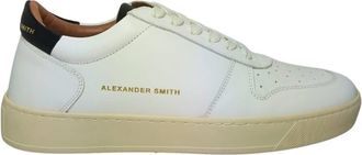 Alexander Smith Wembley Sneaker - Heren - Sneakers - Wit - 44 EU - Leer - Schoenen