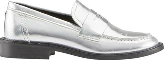 Cosmoparis Schoenen, Dames, Grijs, 38 EU, Leer, Klassieke lakleren mocassin