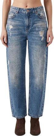 Zhrill Zhiza Rechte jeans - Dames - Jeans - Blauw - Maat: W27 Denim