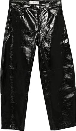S&eacute;fr Naedo High-shine Trousers