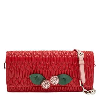 Miu Miu Clutch in pelle Pre-owned - - Pre-owned - Donna - Rosso - ONE SIZE