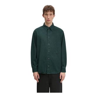 032c Goya Denim Shirt - - Shirts - Uomo - Verde - L