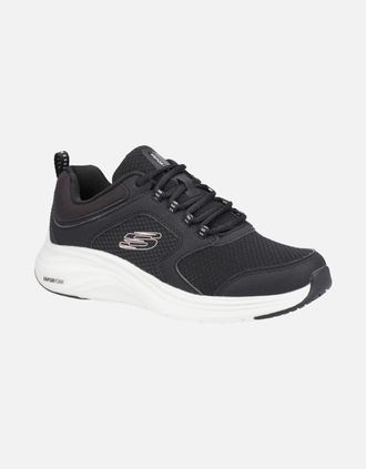 Skechers Womens Skechers Womens Vapor Foam 150023-BKPK Black/Pink Lace Up Shoes - Size: 8