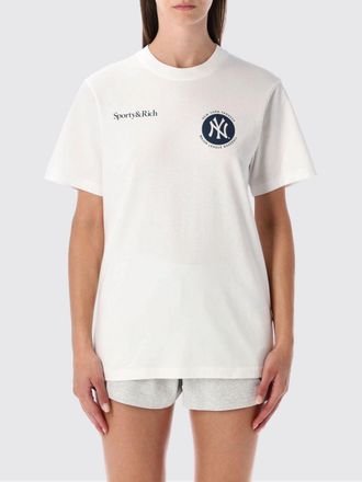 Sporty & Rich T-Shirt SPORTY & RICH Woman color White