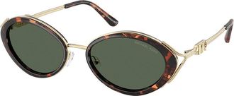 Michael Kors MK1179 KEY WEST 403171 Womens Sunglasses Tortoiseshell Size 53