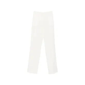 Elisabetta Franchi Pressed-crease Straight-leg Trousers