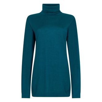 Malo Dames, Truien, Blauw, Maat: XL Zijde